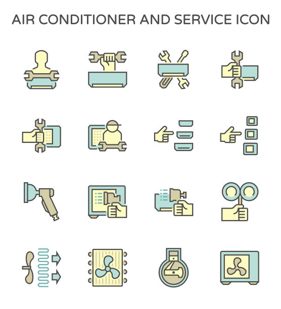 空调安装及清洁服务图片下载