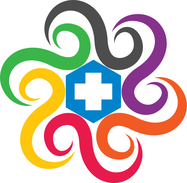 社区护理医院护理诊所护理标志图标图片下载