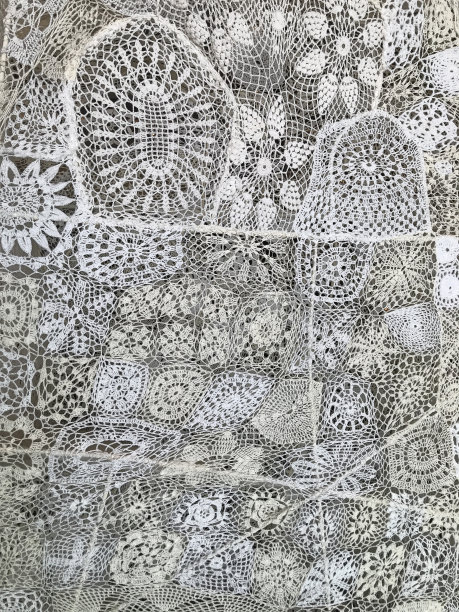 各种美丽的钩针图案。图片下载