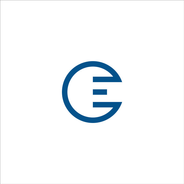 EO或OE字母标志设计模板图片下载