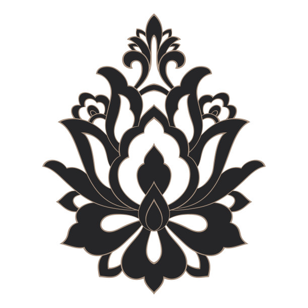 大马士革元素孤立的大马士革中心图片下载