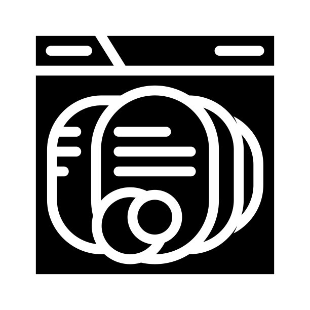 Seo优化字形图标矢量插图图片下载