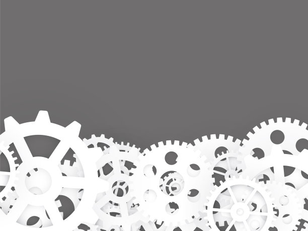 齿轮业务机制概念背景图片下载