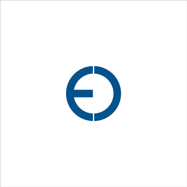 EO或OE字母标志设计模板图片下载