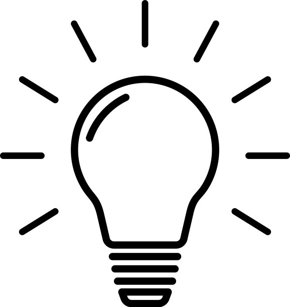 光线图标上的白色背景图片下载