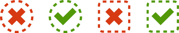 平面检查标记的交叉为网页设计图片下载