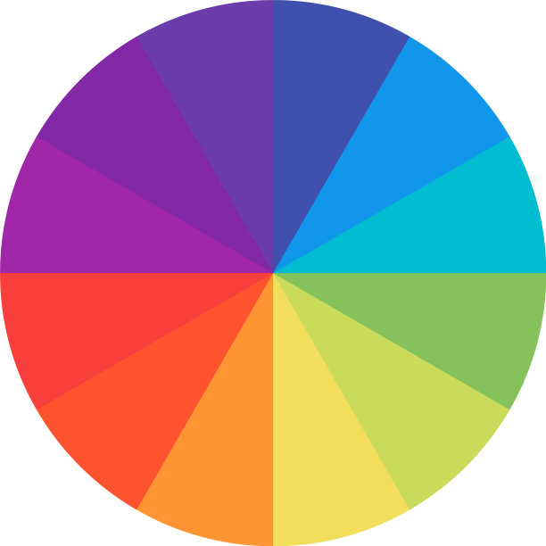 色圈轮色谱圈图片下载