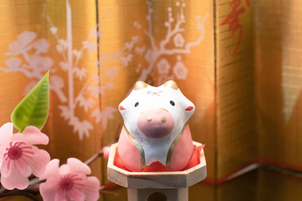 牛的装饰物素材图片