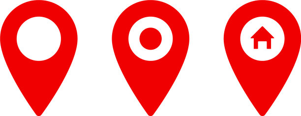 设置指针图标或引脚的地图标志图片下载