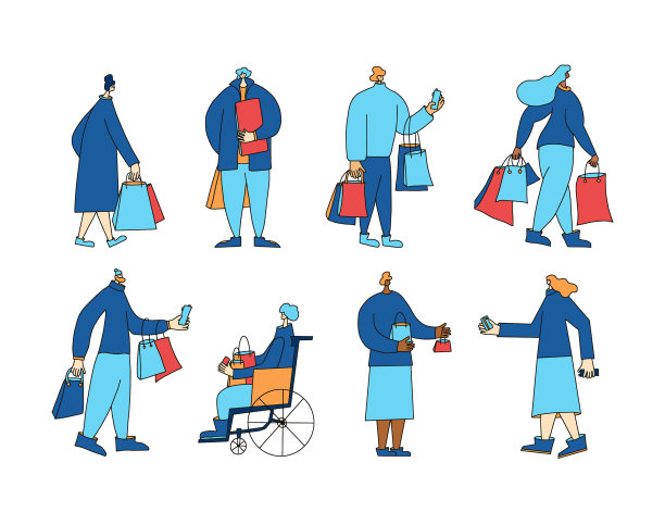 网上商店SMM概念销售现场图片下载