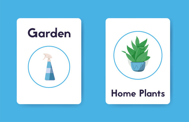 绿色植物在花盆和浇水图片下载