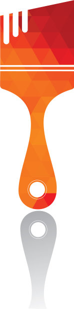 油漆刷标志图片下载