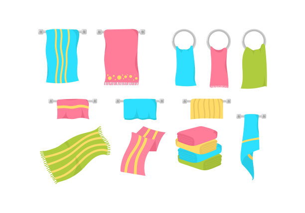 巾手巾图片下载