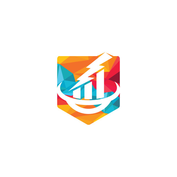 商业金融标志与概念雷雨图片下载