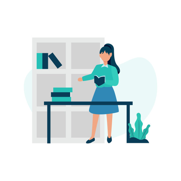 私人教师在学生面前授课图片下载