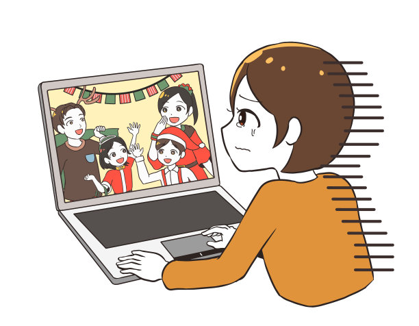 在网上看到圣诞节而流泪的女人图片下载
