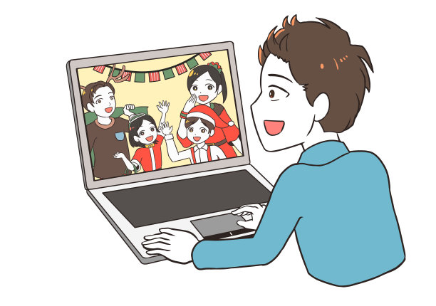 在网上看圣诞节的男士们会往上看图片下载