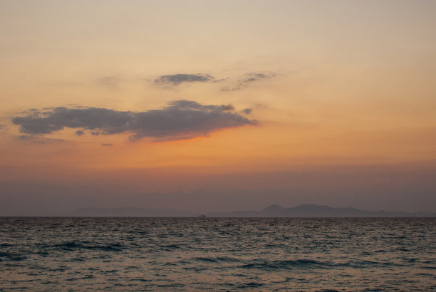 海上日落图片下载