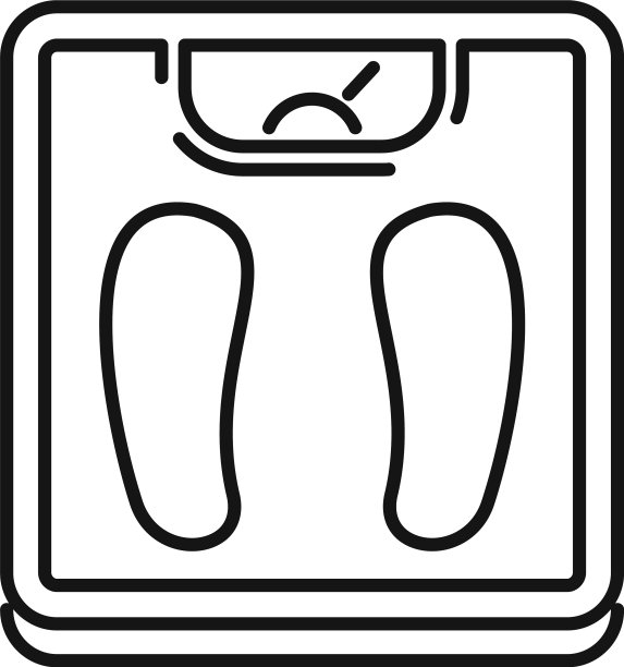 男人鳞片图标轮廓风格图片下载