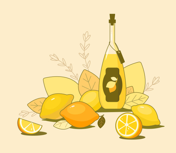 瓶子新鲜自制柠檬水瓶子美味图片下载