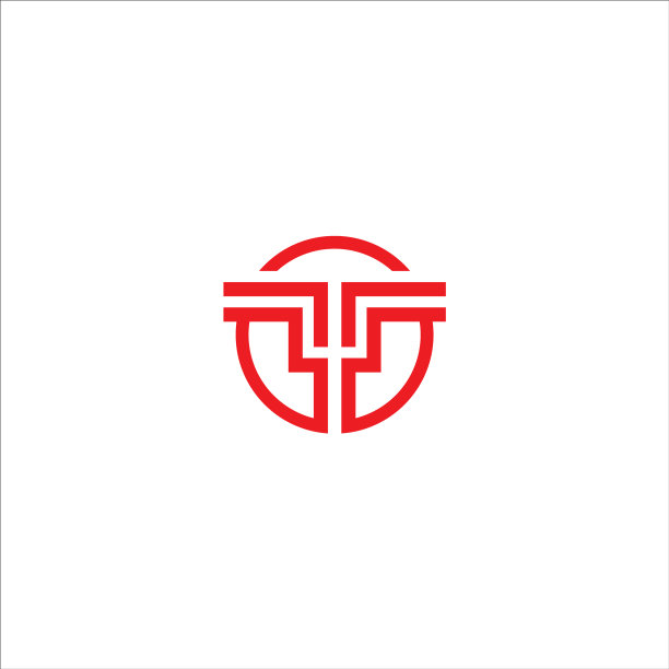 首字母ff或f标志设计模板图片下载