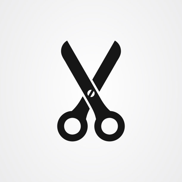 剪子图标切割或切割符号图片下载