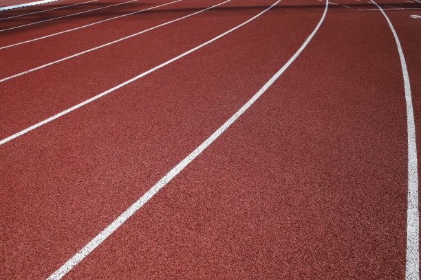 红色的跑道图片下载