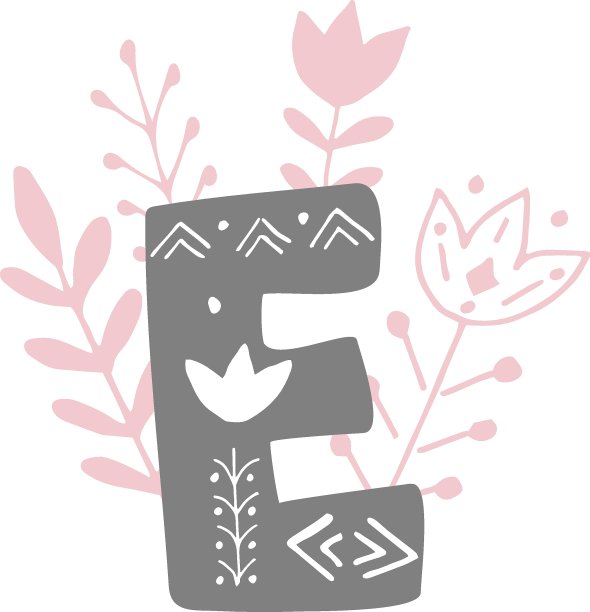 孩子们可以涂鸦字体和字母。民族装饰性民间文字。斯堪的纳维亚卡通风格的字母用于儿童卧室装饰，印刷，服装。向量eps 10。图片下载