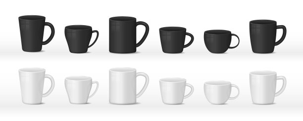 现实的空杯子。图片下载