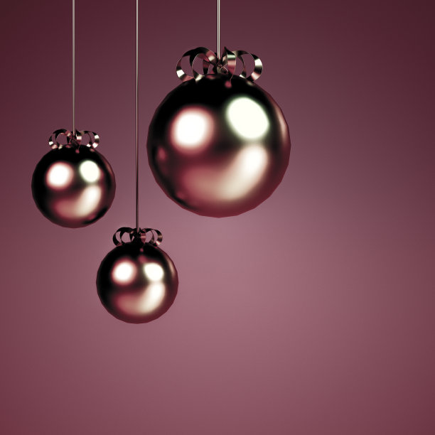 美丽奢华的新年圣诞背景。3d渲染，3d渲染。3d渲染，3d渲染。图片下载