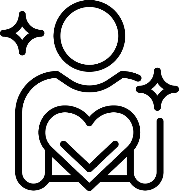 心脏健康控制图标轮廓样式图片下载