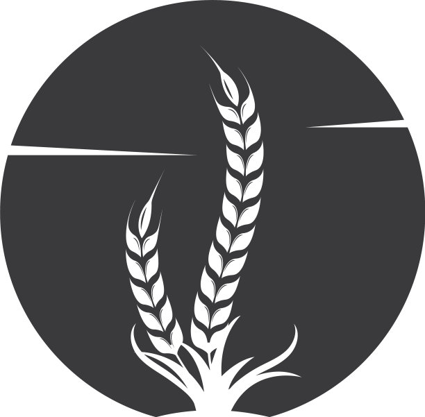 农业小麦图标设计图片下载