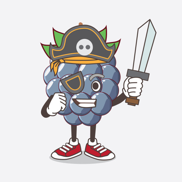 露珠果卡通吉祥物人物图片下载