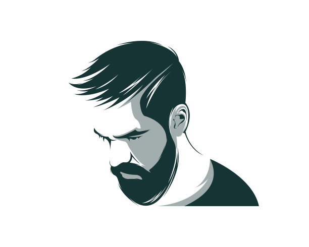 男性面部符号设计图片下载