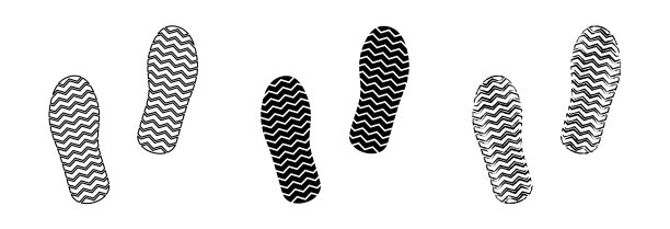 组足迹拖鞋图片下载