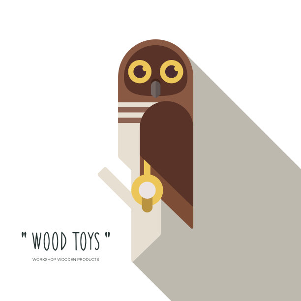 木猫头鹰和影子图片下载