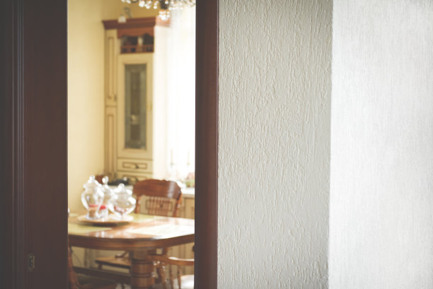 住宅建筑客厅内部(家庭厨房)图片下载