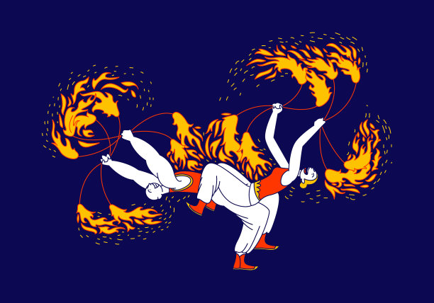 才艺表演或马戏表演理念年轻图片下载