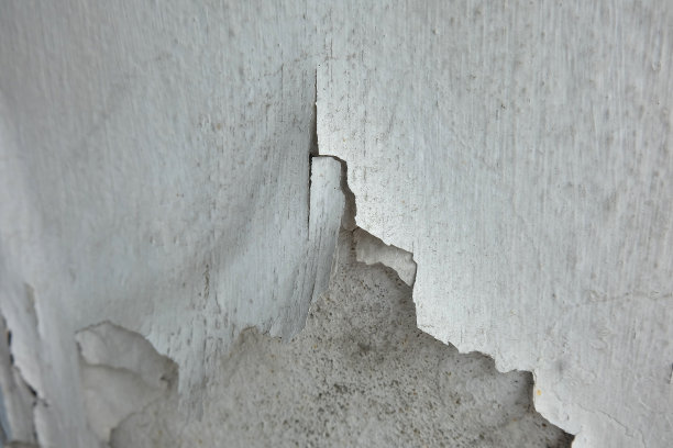 墙面、背景、纹理油漆剥落。特写剥落油漆。图片下载