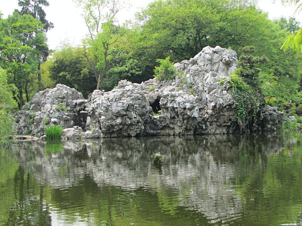 漫步中国花园图片下载