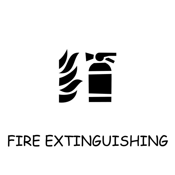 灭火扁平图标图片下载