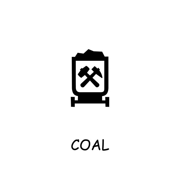 煤车平面图标图片下载