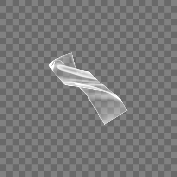 透明胶带隔离在透明背景上。折皱胶胶带用于照片和纸固定。现实的皱条孤立的3d矢量插图图片下载