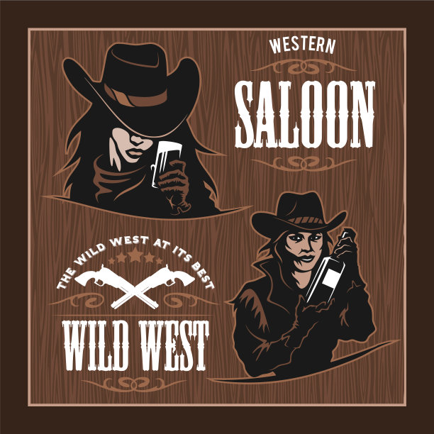 设置潮人复古标签标志类型徽章图片下载