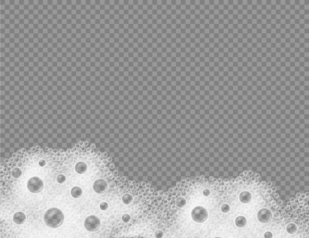 肥皂泡沫覆盖在背景上图片下载
