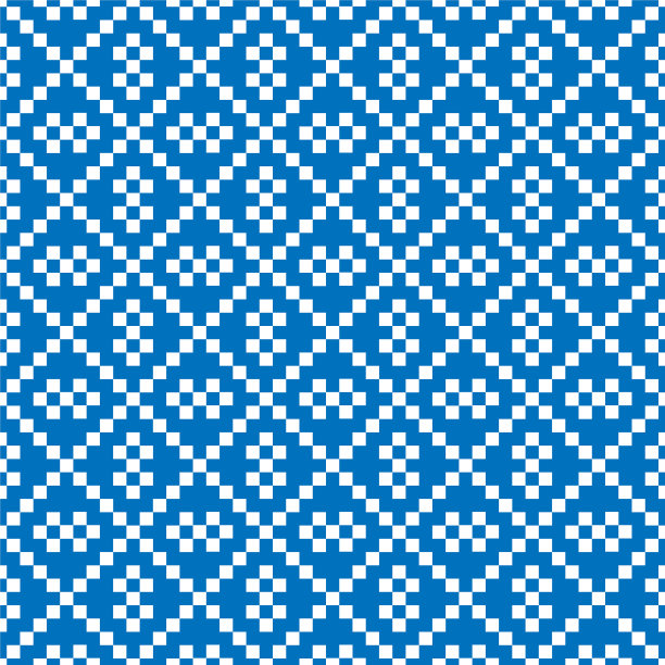 抽象的无缝几何背景图案图片下载