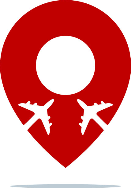 地图引脚图标-定位点-平面图片下载