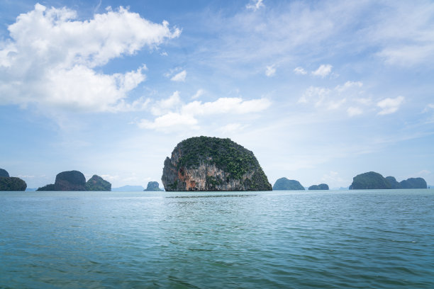泰国的神秘岛屿——旅游地标。图片下载
