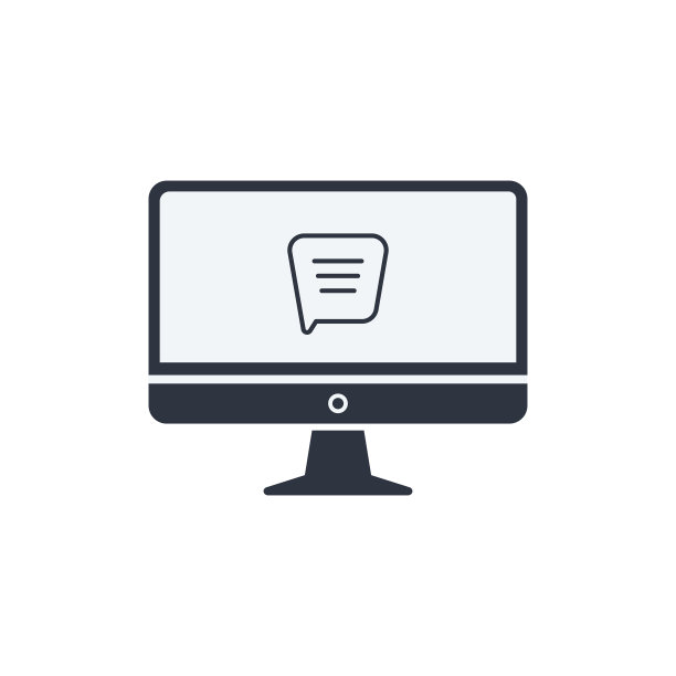 聊天信息屏幕显示器电脑PC简单图片下载