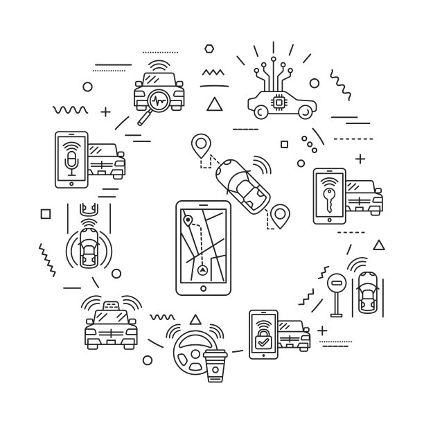 网上约会网站横幅。虚拟爱情搜索服务。红色背景上有线性图标的信息图。创意概念。孤立轮廓黑色插图图片下载